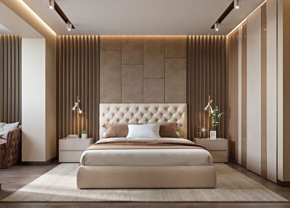 سرير، 120 سم،بيج - bed20