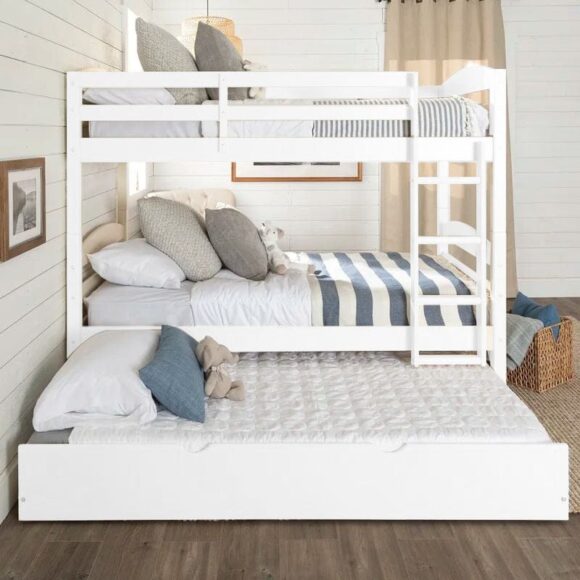 سرير ثلاث أدوار خشب طبيعي 120×200سم. bed-64